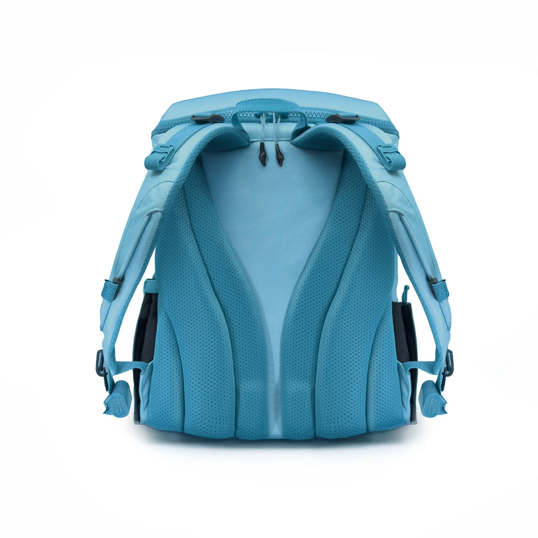 School backpack for children in sky blue color