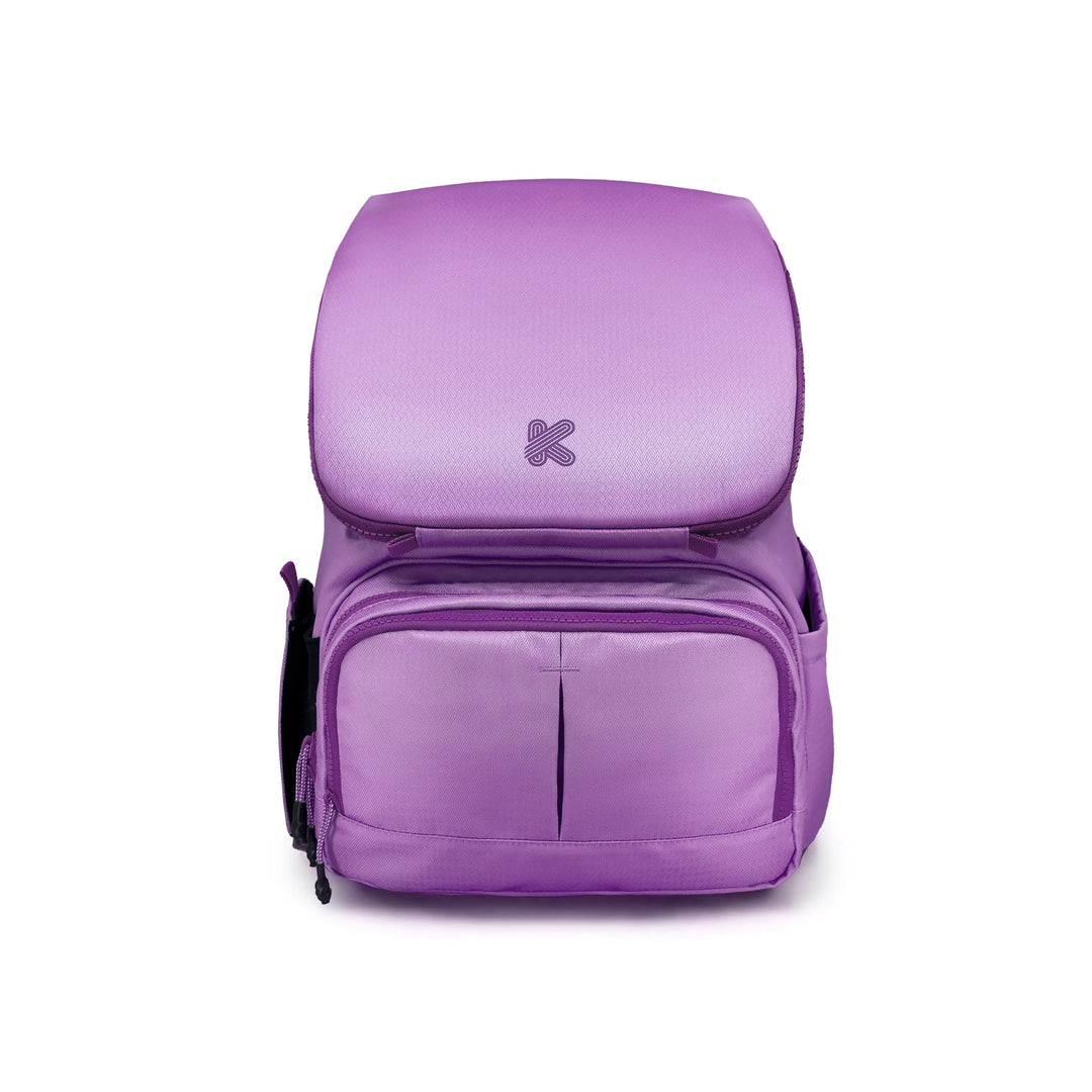 School backpack for children in purple mist color