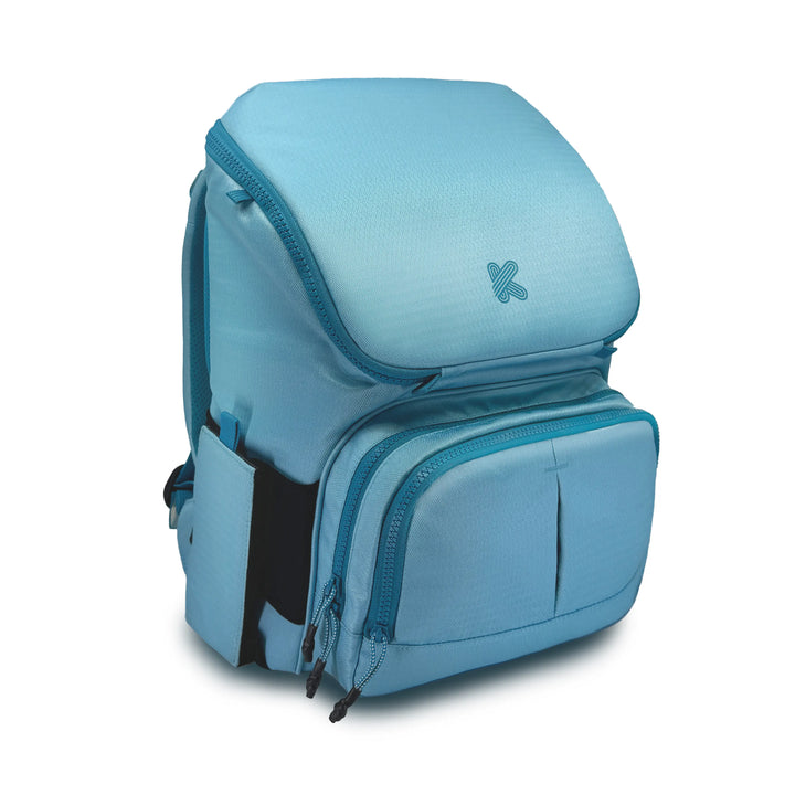 School backpack for children in sky blue color